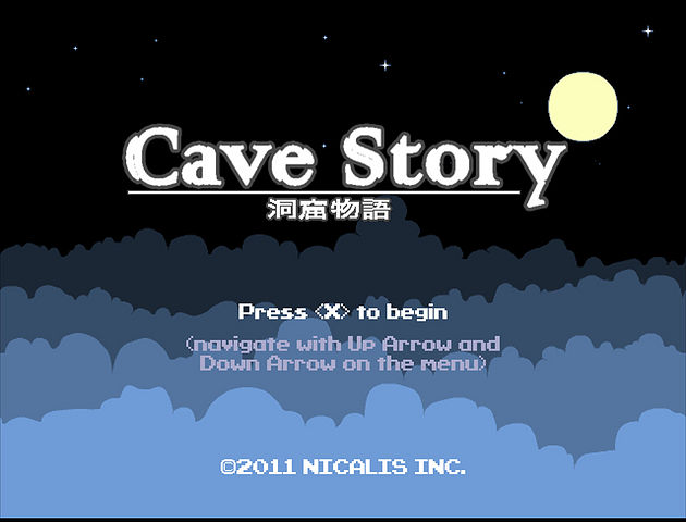 Datei:Cavestory+-menu01.jpg